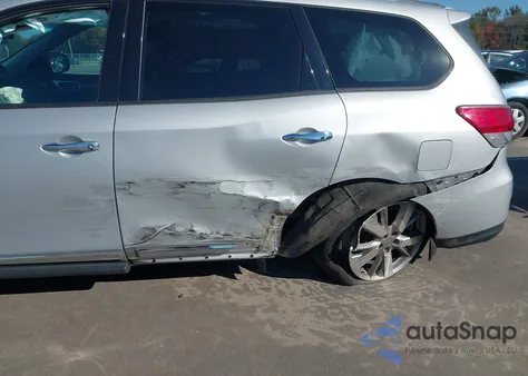 2016 Nissan Pathfinder Platinum из США, поврежденный, VIN 5N1AR2MM5GC622553